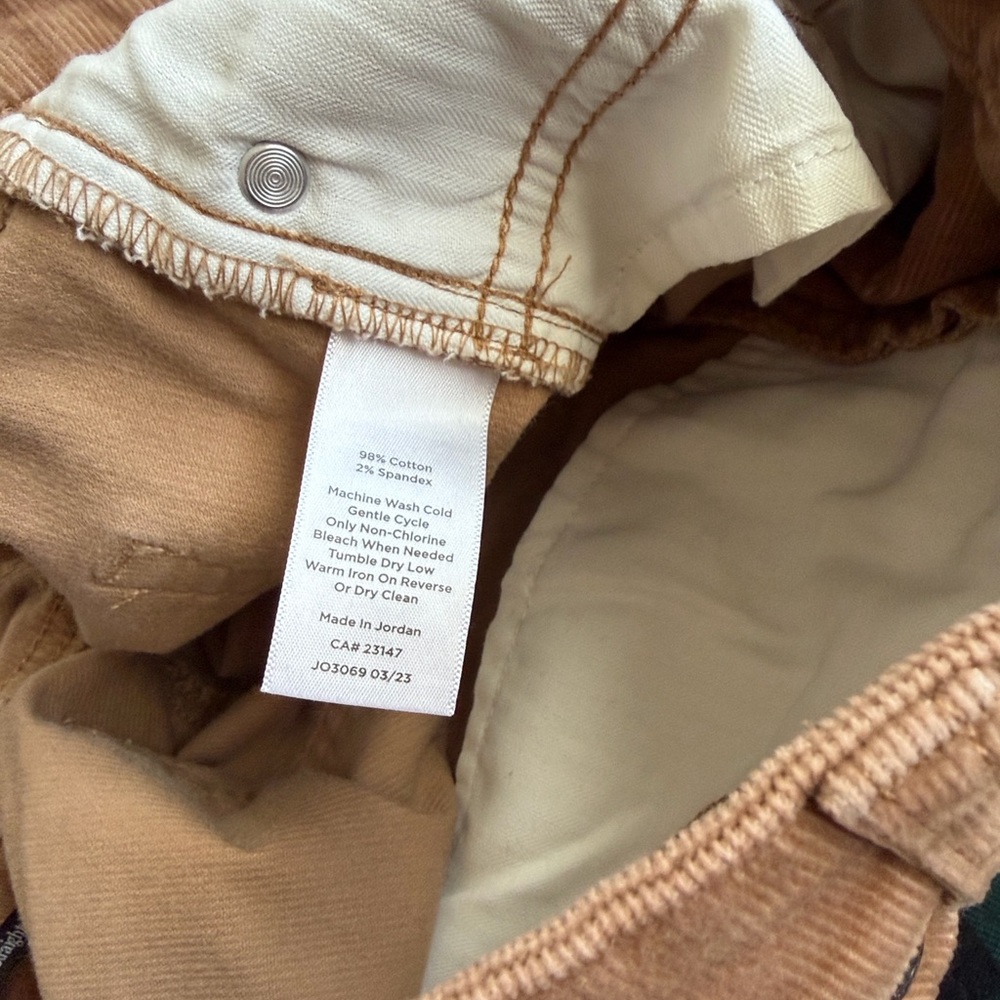 Talbots Women’s Corduroy Light Brown Pants - Picture 7 of 7